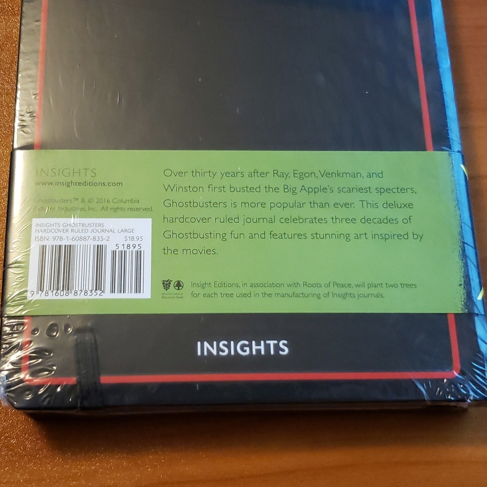 Journal Ghostbusters Hardcovered Ruled with Pocket - Picture 5 of 5